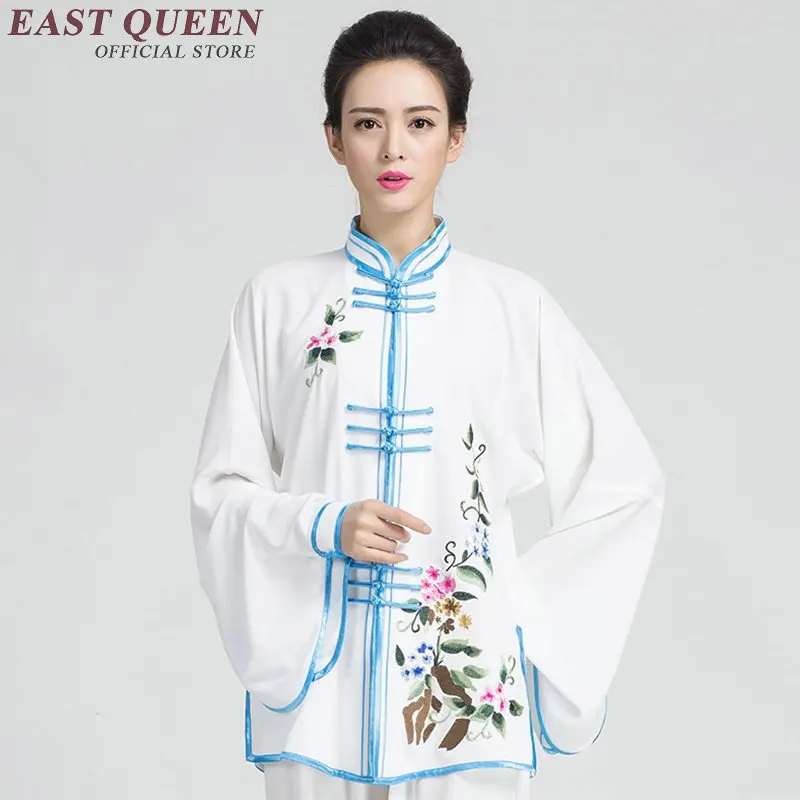 Китайская традиционная женская униформа Тай Чи костюм тай чи с вышивкой боевые