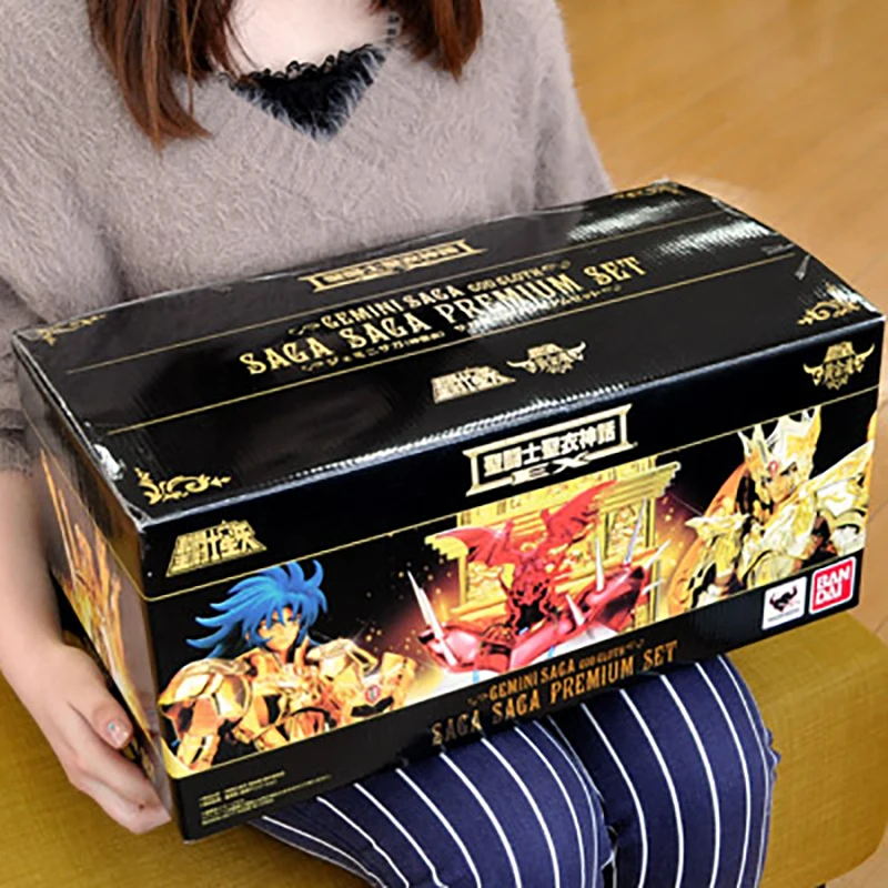 CMT в наличии BANDAI Tamashii Saint Ткань Миф EX Близнецы Сага Премиум комплект фигурку