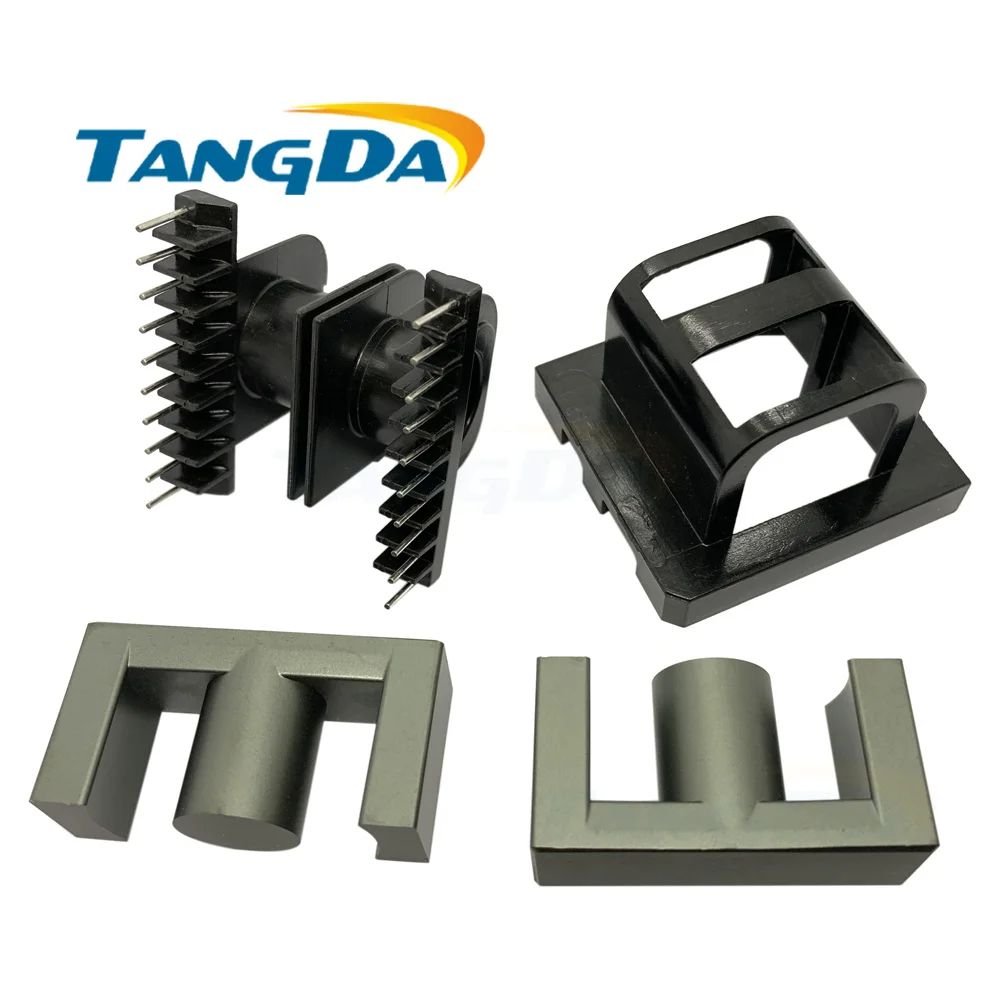 ETD ER49 ETD49 катушка сердечника 10+ 10pin 20p магнитный сердечник+ скелет PC40 мягкие ферритовые сердечники высокая частота двойной паз 2 слот AG