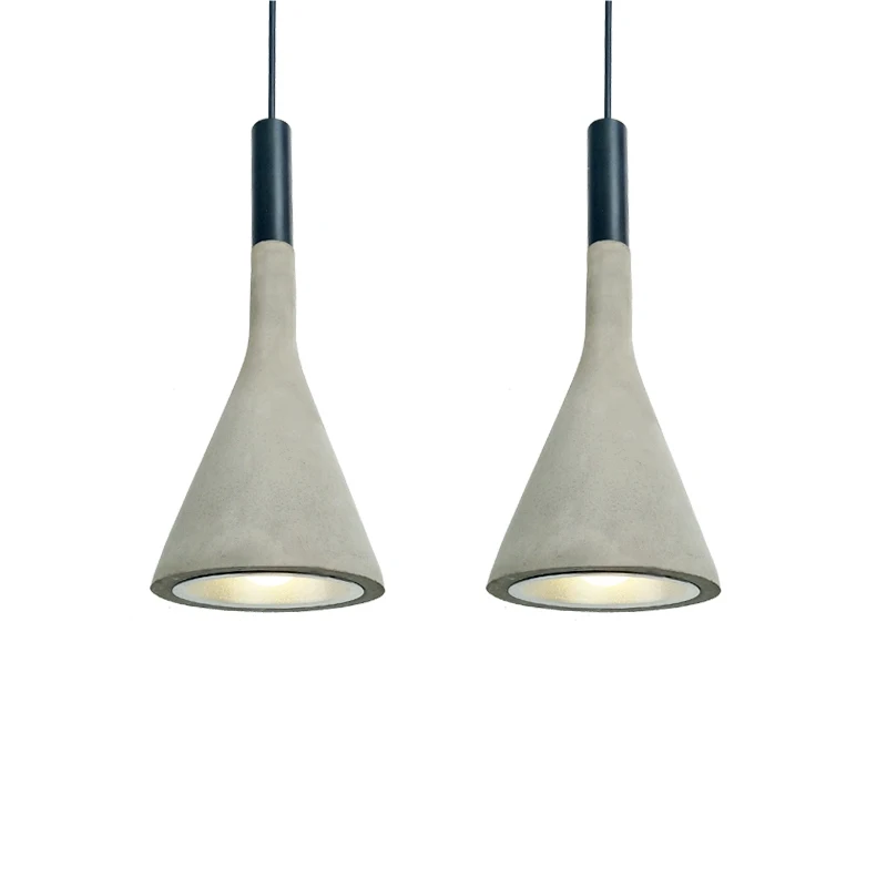 Скандинавский светильник Aplomb дизайн бетонные подвесные лампы цементная или