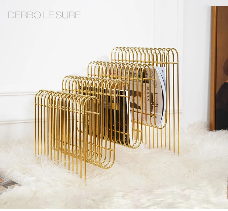 1 шт. органайзер для книг золотого и серебряного цвета|Подставки хранения