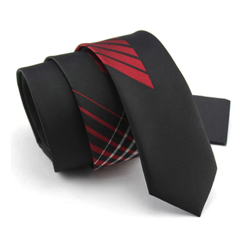 

Мужской Шелковый галстук 5,5 см, модный дизайнерский Тонкий галстук, свадебные галстуки с подарочной коробкой, 2019