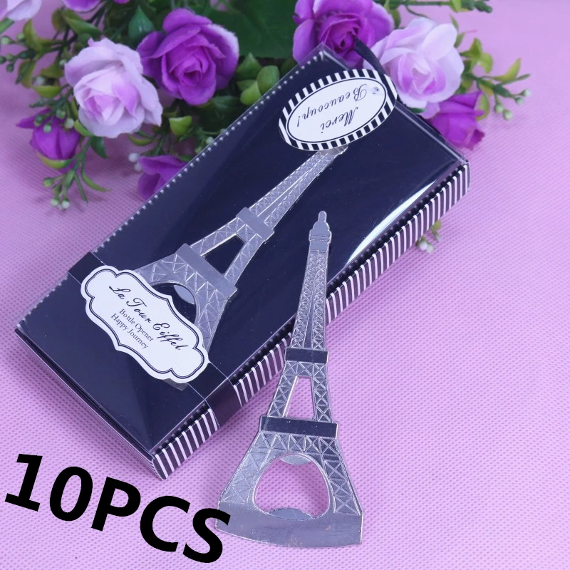 WIILII 10 шт. открывалка для бутылок с башней Recuerdos Para Bautizo Baby Shower первые подарки