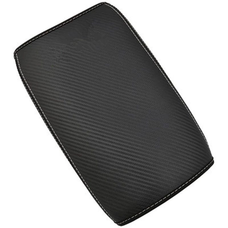 For Honda CR-V 5th 2017 2018 Car Leather Armrest Cover pad Center Console Box Storage Protection Cushion Carbon fiber | Автомобили и