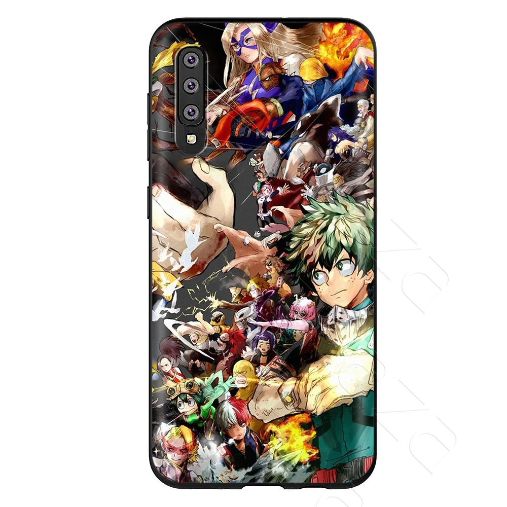 Lavaza мой герой Boku без Академия Deku Bakugou чехол для samsung Galaxy S6 S7 край J6 S8 S9 S10 плюс A3 A5 A6 A7 A8 A9 Note 8, 9