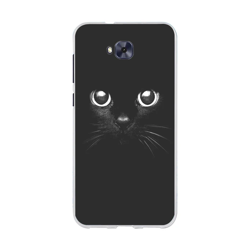 9 Мягкий силиконовый чехол для Asus Zenfone 4 Selfie ZD553KL, чехол с рисунком для Asus Zenfone 4 Selfie ZB553KL, матовый чехол для телефона s Funda - Цвет: 9