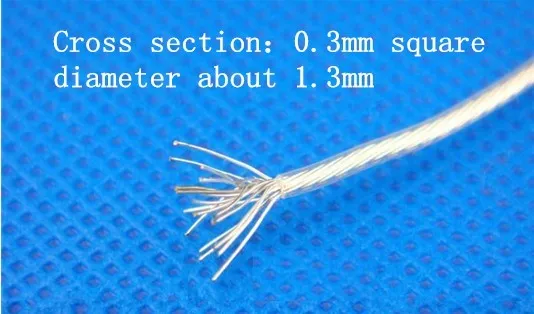 Тефлоновая Проволока с серебряным покрытием |