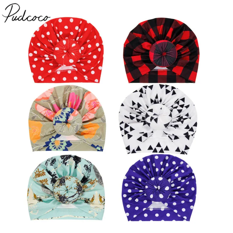 2019 Baby Accessories Newborn Infant Girls Turban Knot Head Wrap Cute Kid Rabbit Bunny Hat Ear Cotton Velvet Cap Gifts | Детская одежда