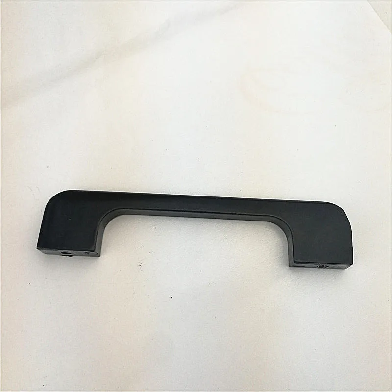Черные ручки для шкафов из цинкового сплава кухонных в американском стиле ящиков