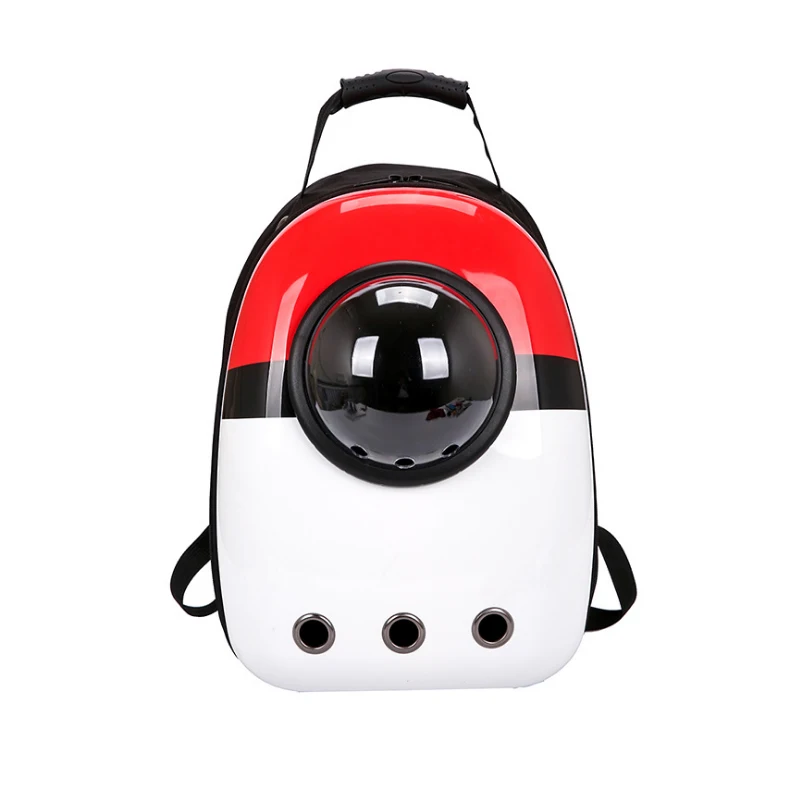 Красный Космическая капсула Pet Carrier Рюкзак Водонепроницаемый для кошки маленькая собака Горячая Распродажа - Цвет: Красный
