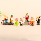 Фигурки героев мультфильма Белый и семь гномов, 7 шт.лот, 5 см