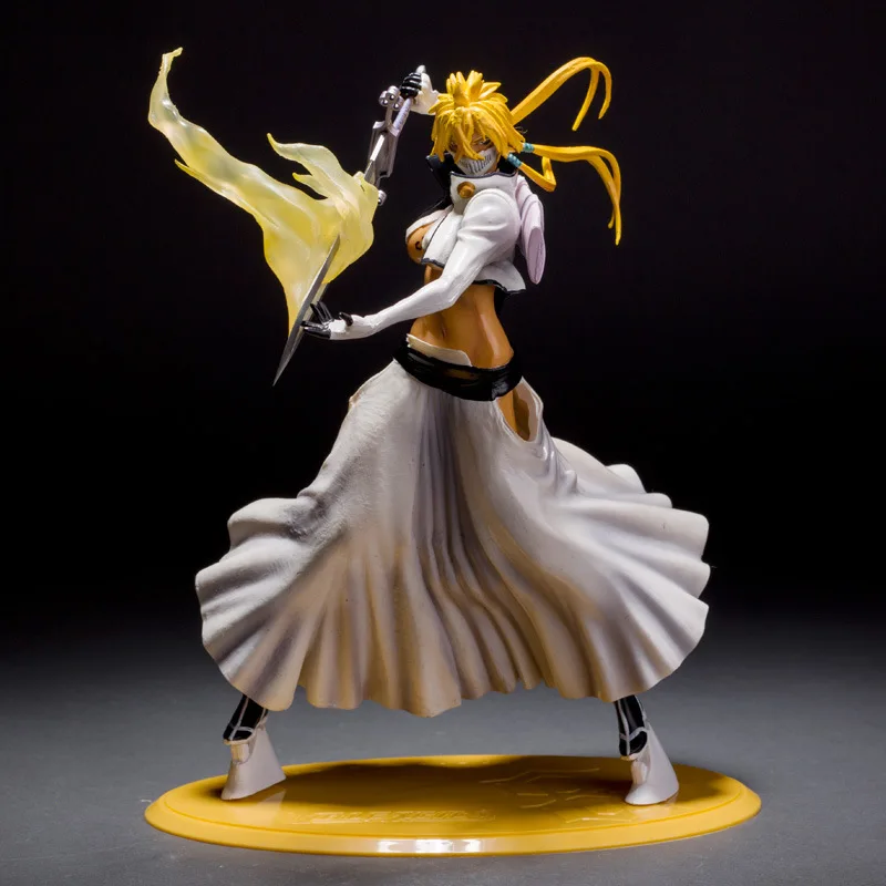 27 см Bleach Аниме Фигурка Tear Halibel Arrancar Tercera Espada 1/8 Масштаб Модель ПВХ белое платье Ver украшение подарок кукла