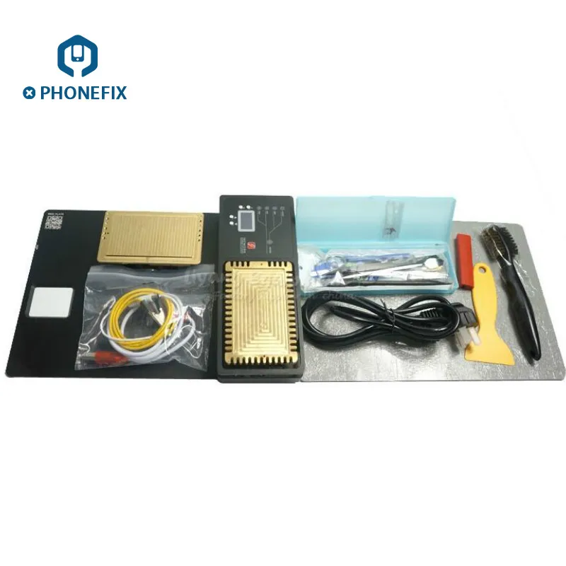 

PHONEFIX 220V MFC IREWORK Station SMD Solder Station For iPhone PCB Motherboard Circuit Board Rework Heating Platform