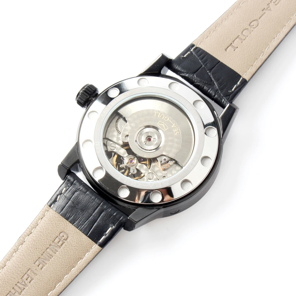 Часы мужские механические из нержавеющей стали с 3 ручками|pvd|pvd automatic watchpvd watch |