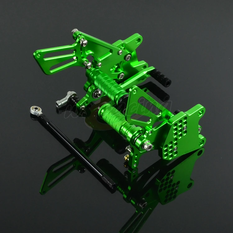 Регулируемые подножки для мотоцикла с ЧПУ KAWASAKI ZX10R 2006-2010 06 07 08 09 10 | Автомобили и