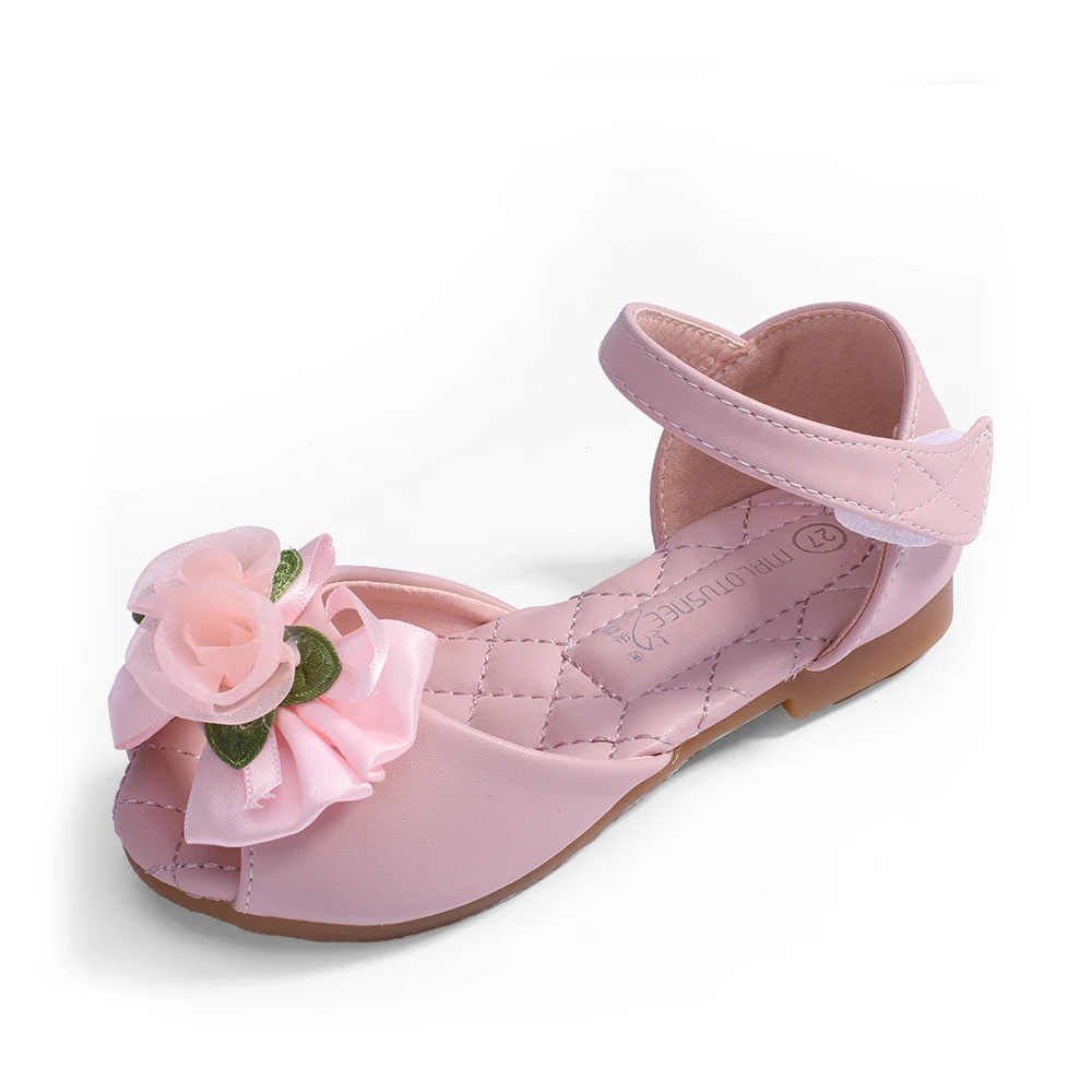 

Children Sandals Girls Princess Summer Children Shoes Kids Baby Girls Flower Sandals 201A-35