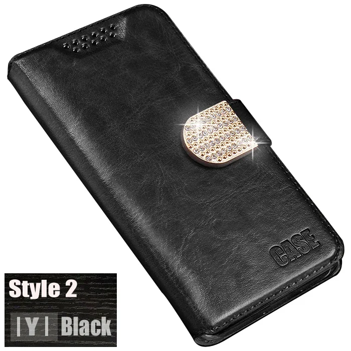 Style2-Black IYI Роскошный чехол для телефона zte Blade A610 A610C A 610 откидная крышка Капа силиконовый кошелек кожаная сумка кожаный чехол для zte A610 A610C чехол - Цвет: Style2-Black IYI