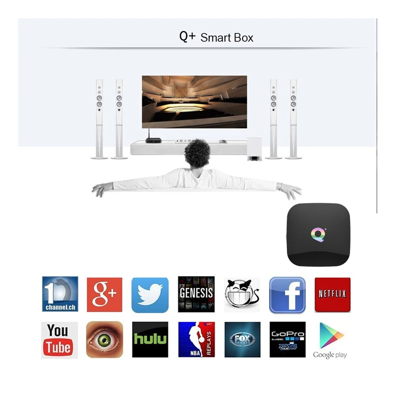 Q Plus Smart Android 9 0 tv Box 4 Гб Ram 32 64 Rom 6K H.265 USB3.0 Netflix Allwinner H6 PK T95Q s905x2