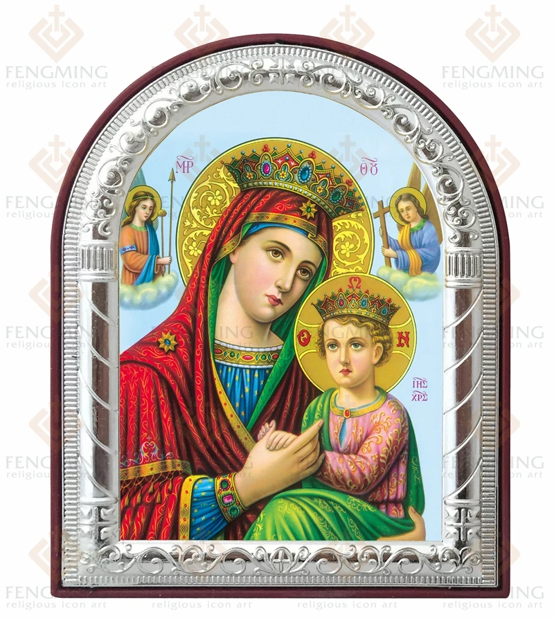 Новинка настраиваемая русиканская ортодоксальная икона Девы Марии и ангела