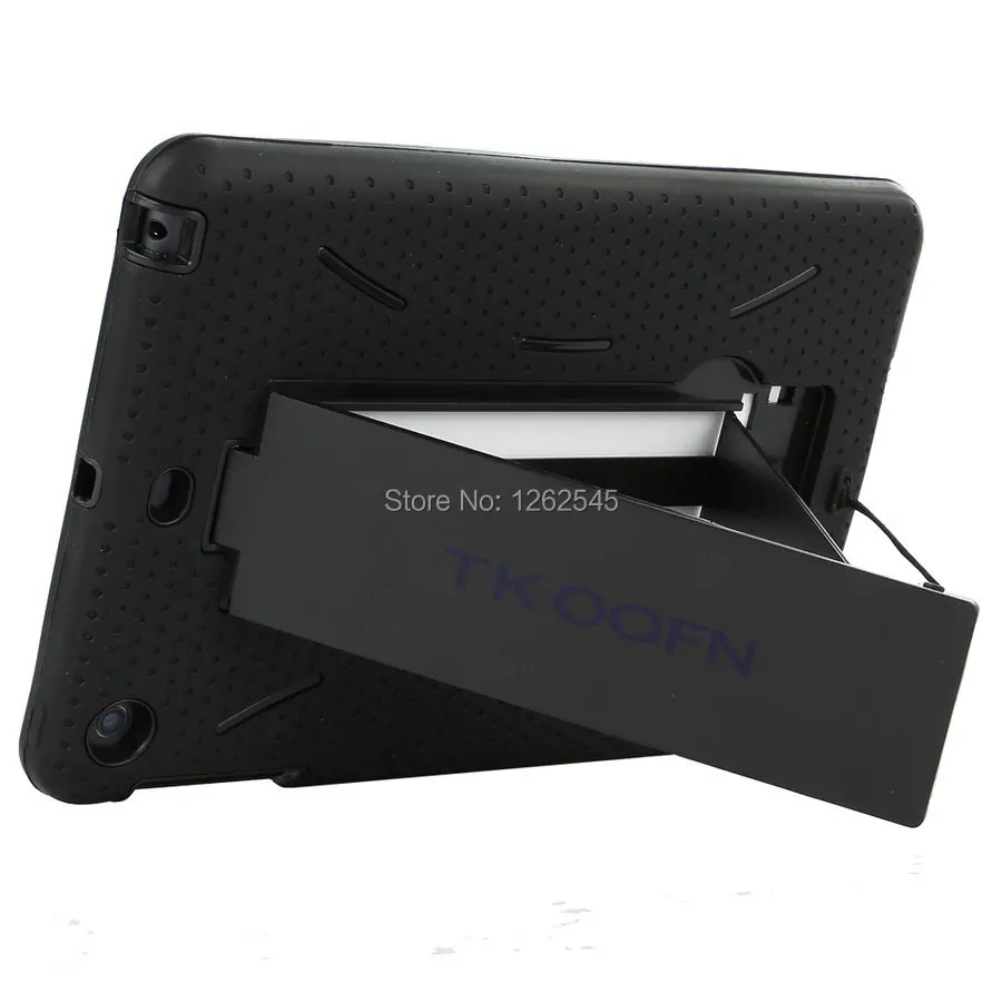 Силиконовый гибридный жесткий чехол для Apple Ipad Mini ударопрочный чехол-подставка