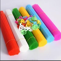 100 pcs set 32cm plastic balloon stickpole and cup for latex balloon white black pink green red blue yellow balloon sticks