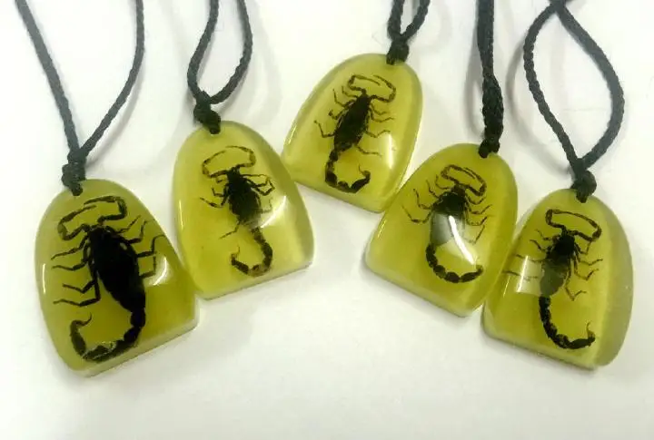 12 шт. Индивидуальный Черный скорпион крутой Байкерский кулон | Украшения и