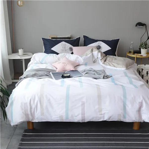 style13 4 шт. хлопок пододеяльник наборы мультфильм Кактус печатных пододеяльник наволочка простыня постельное белье королева комплект постельного белья королевского размера - Цвет: style13