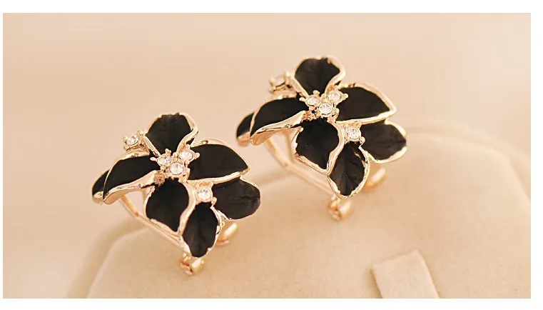 2013 Новое поступление бесплатная доставка черные белые акриловые серьги с