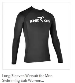 Realon White Rashguard мужские женские купальники с длинными рукавами Топ UPF 50+ Солнцезащитная рубашка для плавания дайвинга сёрфинга пляжные купальники на день