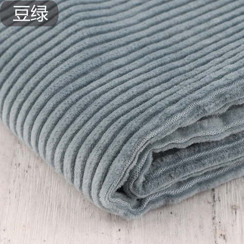 pea green Высококачественная пена песок мыть бархат из чистого хлопка эластичная Вельветовая ткань - Цвет: pea green
