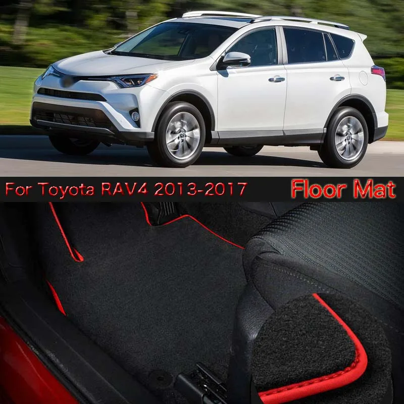 

High Quality Soft Nylon Custom Made Non Slip Heavy Duty Floor Carpet Mat Rugs For Toyota RAV4 2013-2017