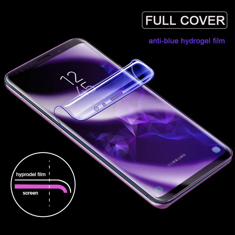 

Гидрогелевая пленка для Huawei Honor 7C Pro 7A Pro 7S Y7 Y6 Y5 Pro 2018, мягкая термополиуретановая нанопленка с защитой от синего света, полная защита экрана