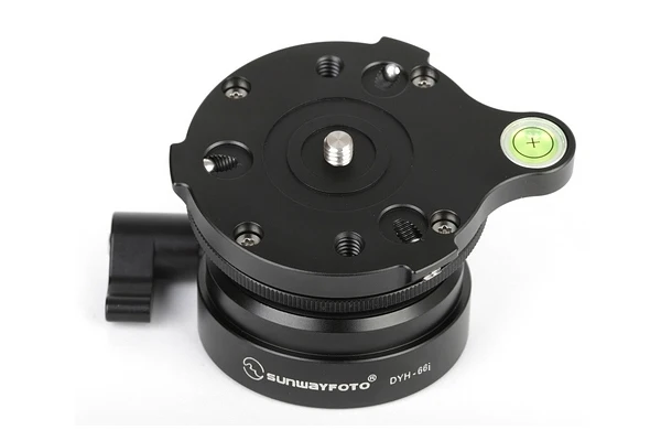 

SUNWAYFOTO DYH-66I Level Tripod for DSLR Camera Tripode Ballhead Leveling Base Tripod leveling base Panoramic LevelTripod