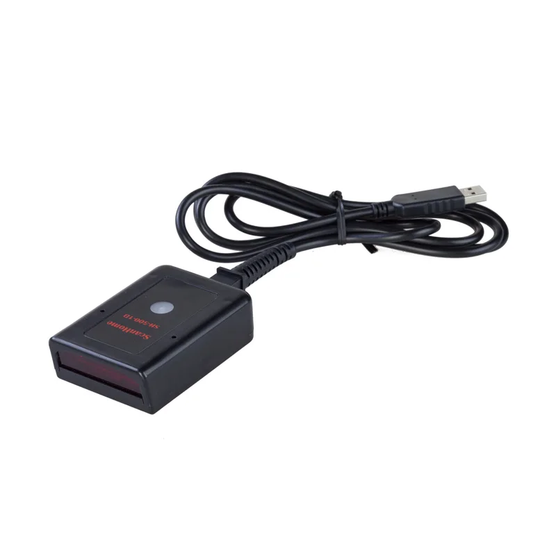 Сканер штрих-кода RS232 1D стандартный QR-Код двигателя CCD USB Встроенный сервис OEM
