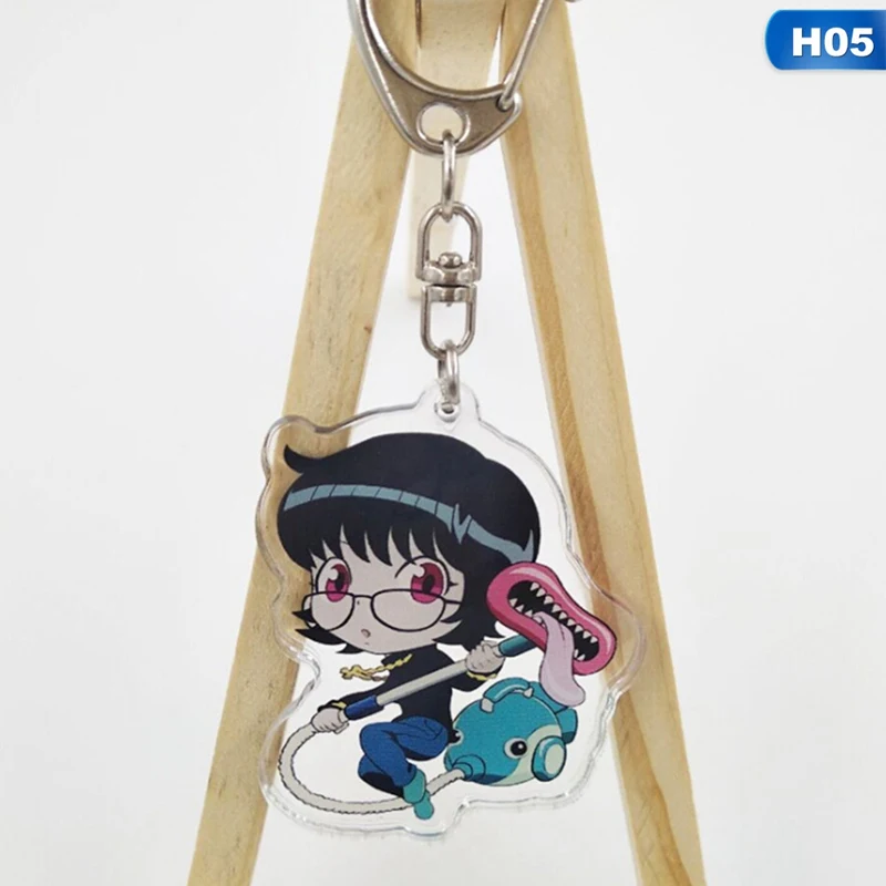 Охотник х Охотник аниме Killua Zoldyck Kurapika брелки двусторонний брелок косплей акриловый кулон брелок