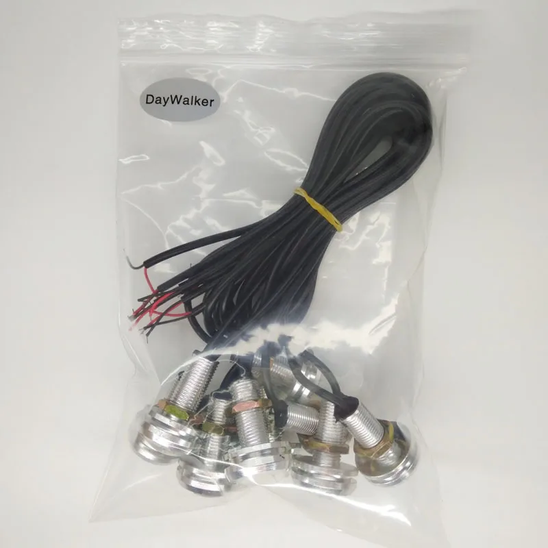 10X12V 9W 23mm LED DRL Орлиный взгляд освещение для автомобиля противотуманные дневные