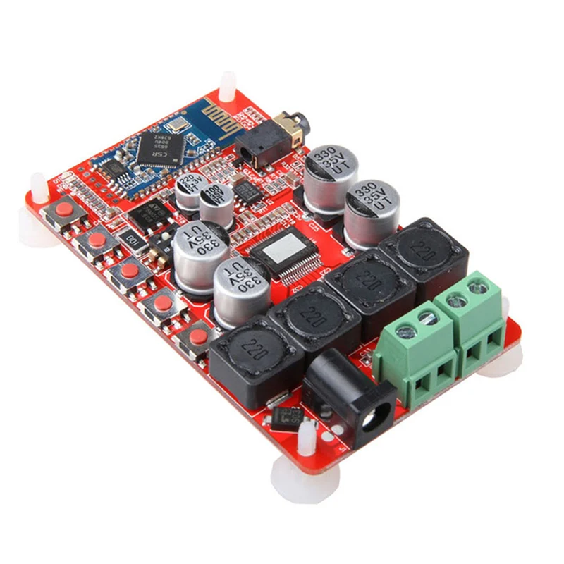 50 Вт * 2 TDA7492P цифровой усилитель доска CSR8635 Bluetooth CSR4.0 аудио приемник Мощность