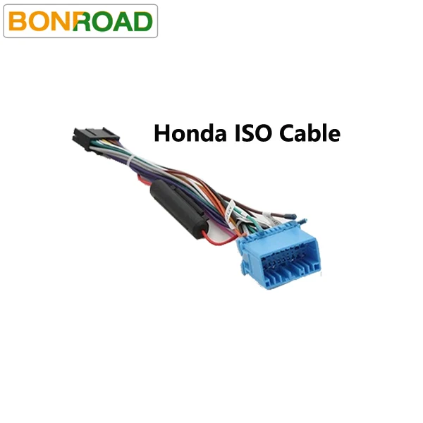 ISO For Honda Bonroad C106 автомобильное радио ISO кабели для Nissan, он не подходит для x tril t31 для Honda ISO для Toyota для Suzuki - Название цвета: ISO For Honda