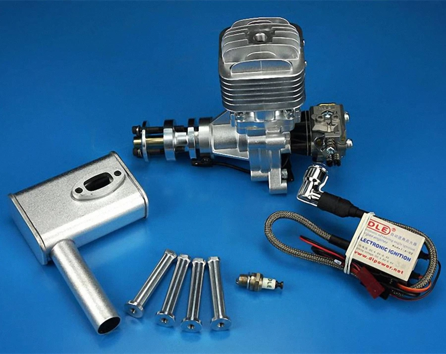 DLE30 30cc радиоуправляемая модель самолета бензиновый двигатель 3.7HP двигатель для дистанционного управления самолетом
