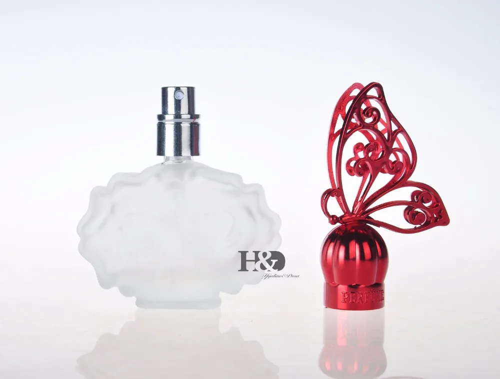 30ML Butterfly Vintage Rose Perfume Bottle Portable Travel Refillable Atomizer For Spray Scent Pump Case | Красота и здоровье