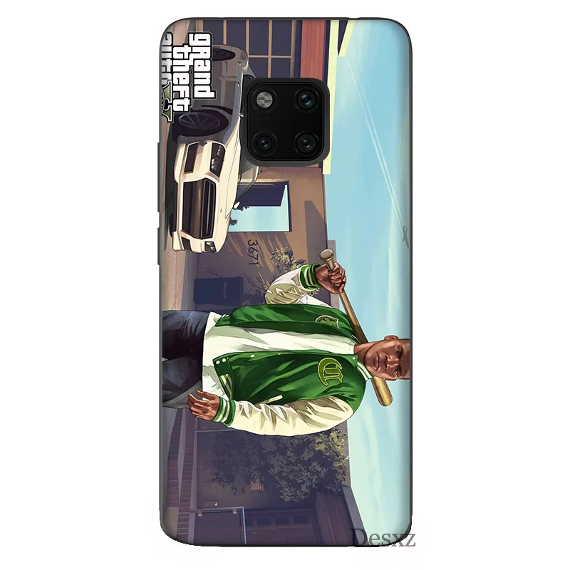 Чехол для телефона Rockstar Gta 5 Grand Theft Huawei mate 10 20 lite Pro 2 3 4 4i i Y5 Y7 Y9 prime Cover | Мобильные