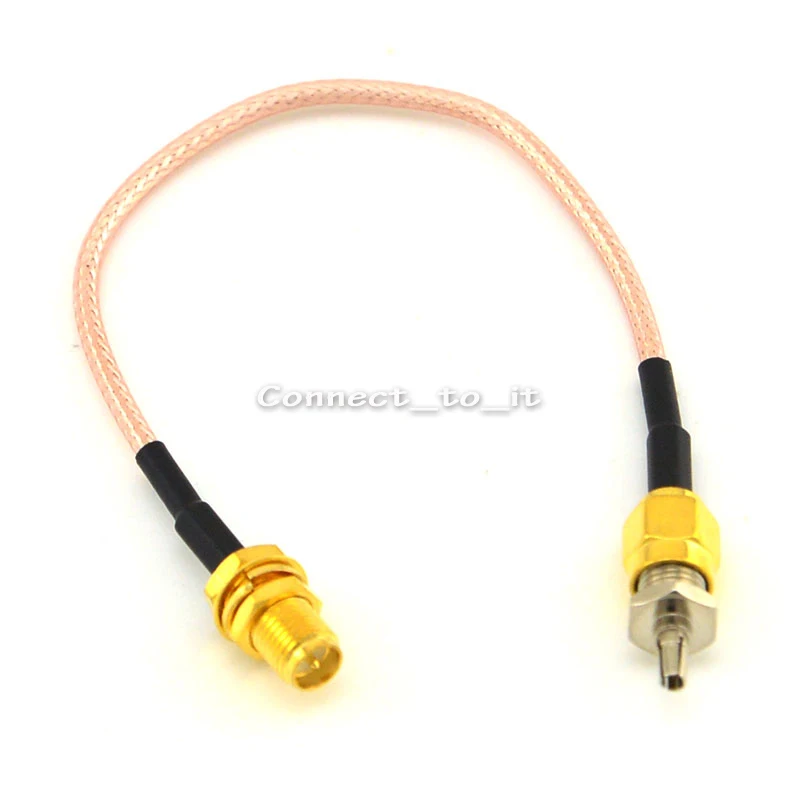 Разъем SMA типа папа и Мама RF адаптер удлинитель Джампер 15 см RG316 + мама К CRC9