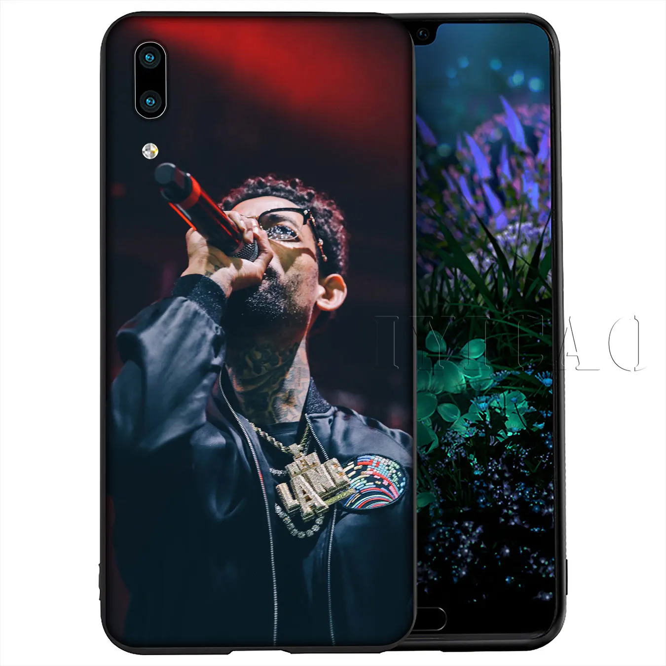 IYICAO Pnb Rock Мягкий силиконовый чехол для телефона Huawei Y9 Y7 Y6 Prime 2019 черный Honor 20 8C 8X 8 9 9X