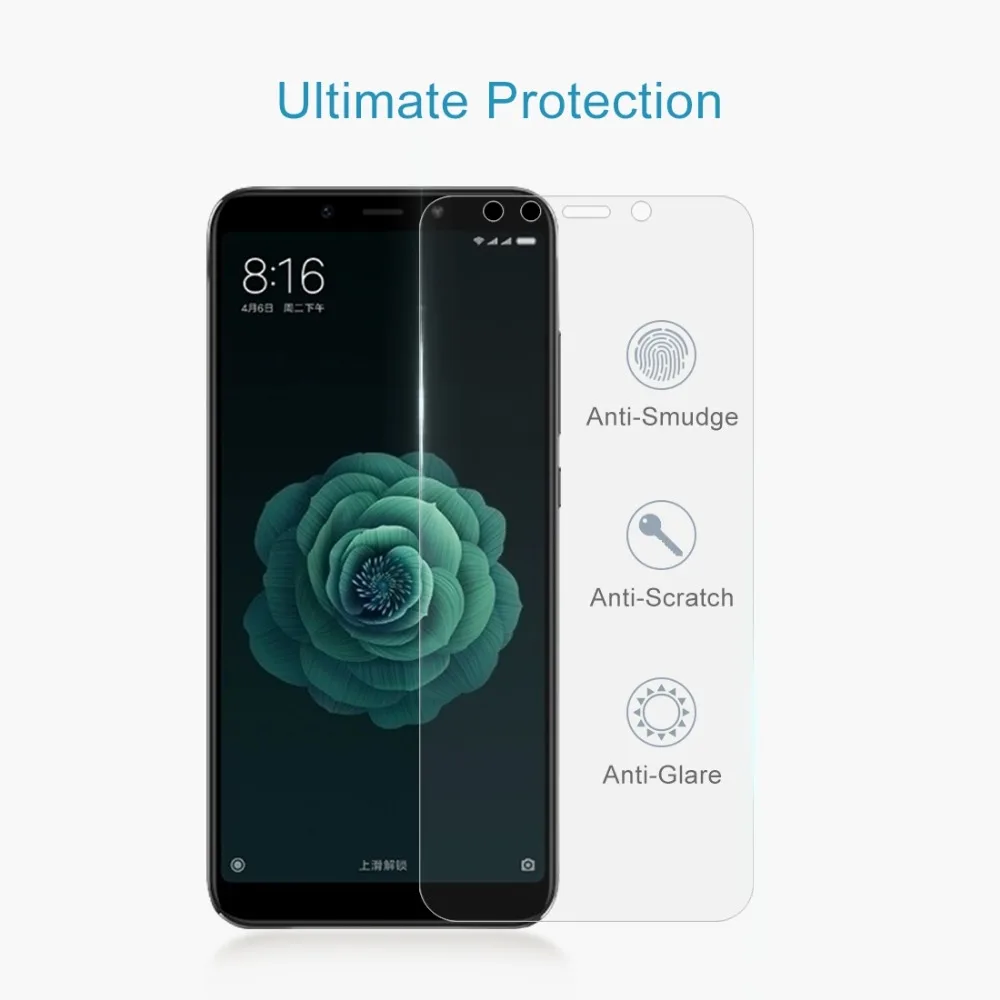 Закаленное стекло 0 26 мм 9H 2.5D для Xiaomi Mi 5/6X/A1/A2 защита экрана мобильного телефона Redmi