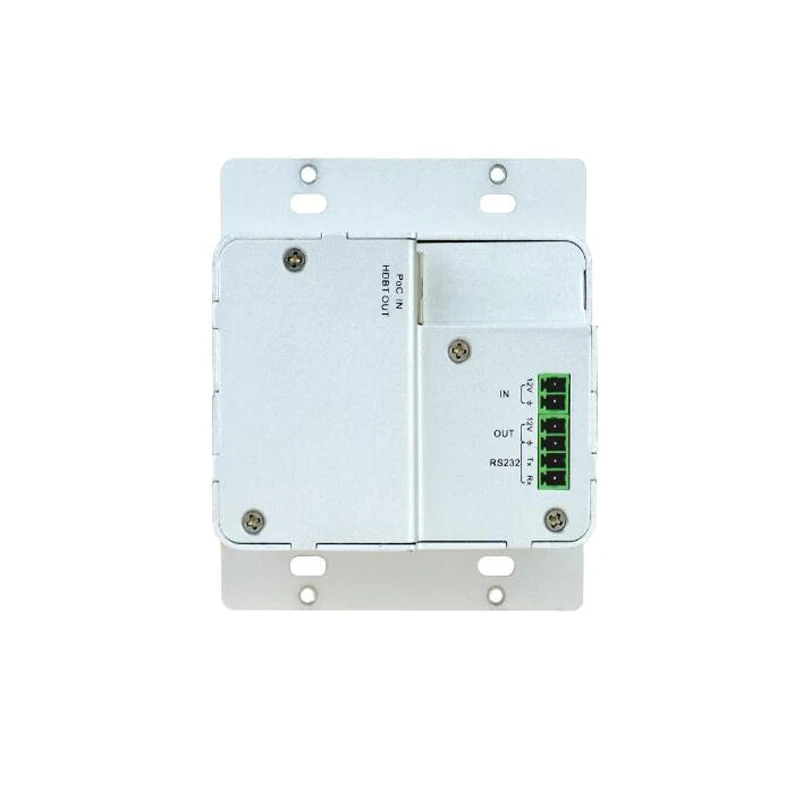 Удлинитель HDMI в стиле Decora 4K HDbaset настенный Стандартный hdmi vga/аудио RS232 до 70 м|transmitter