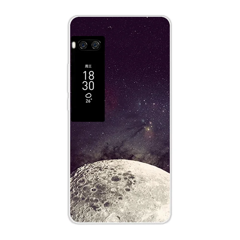 Роскошный ТПУ чехол для Meizu Pro 7 Plus задняя крышка 5 дюймов прозрачный кактус