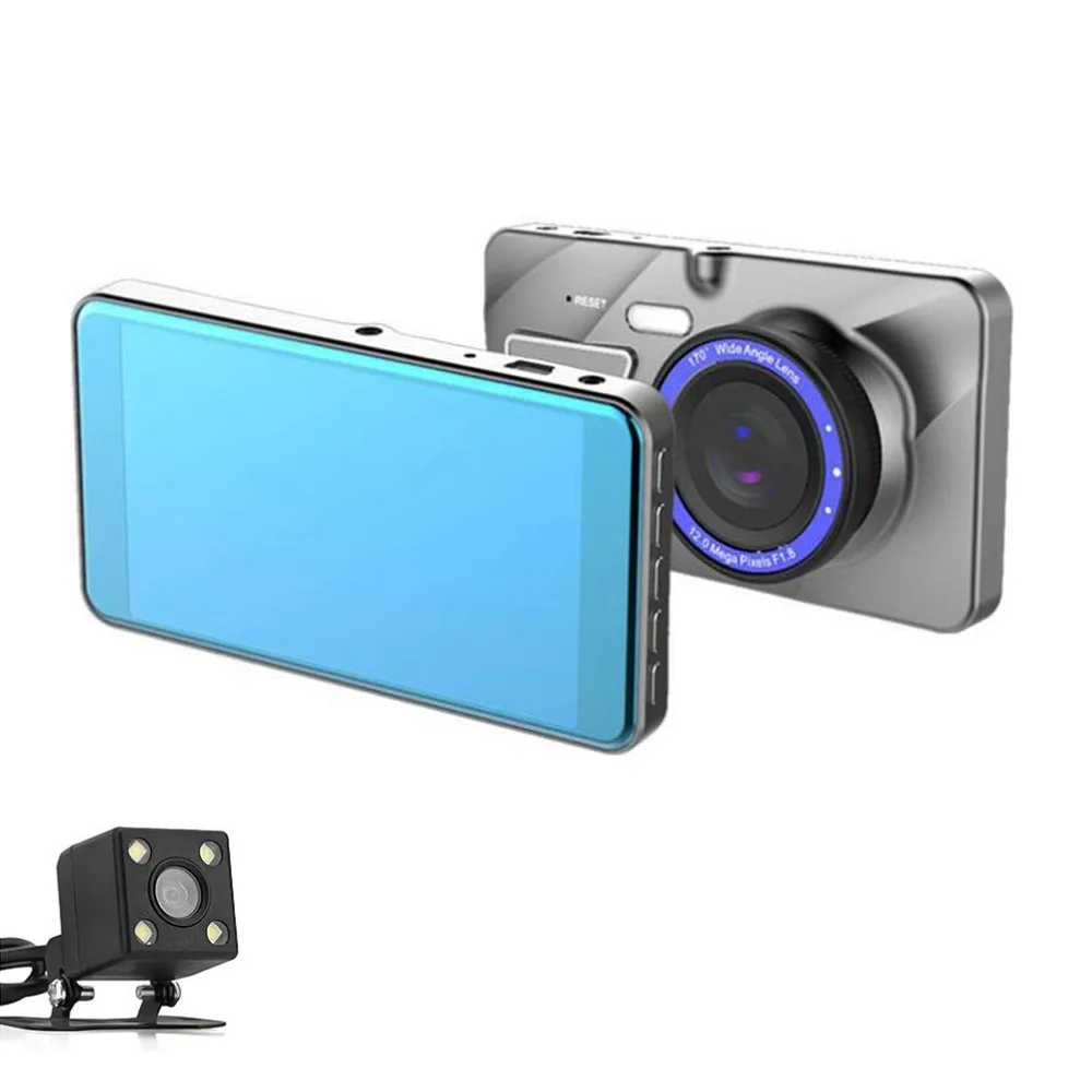 Dash Cam1080P FHD Автомобильный видеорегистратор для вождения 4 lcd g датчик парковки