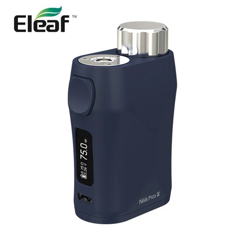 Оригинальный Eleaf iStick Pico X Mod Vape 75 Вт TC Box Melo Fit 18650 батарея поддерживает 4 Танк VS