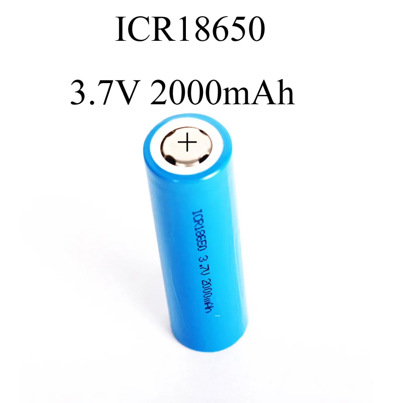 SORVESS 3 7 V ICR18650 аккумуляторная батарея 2000mAh литий ионные литиевые батареи для