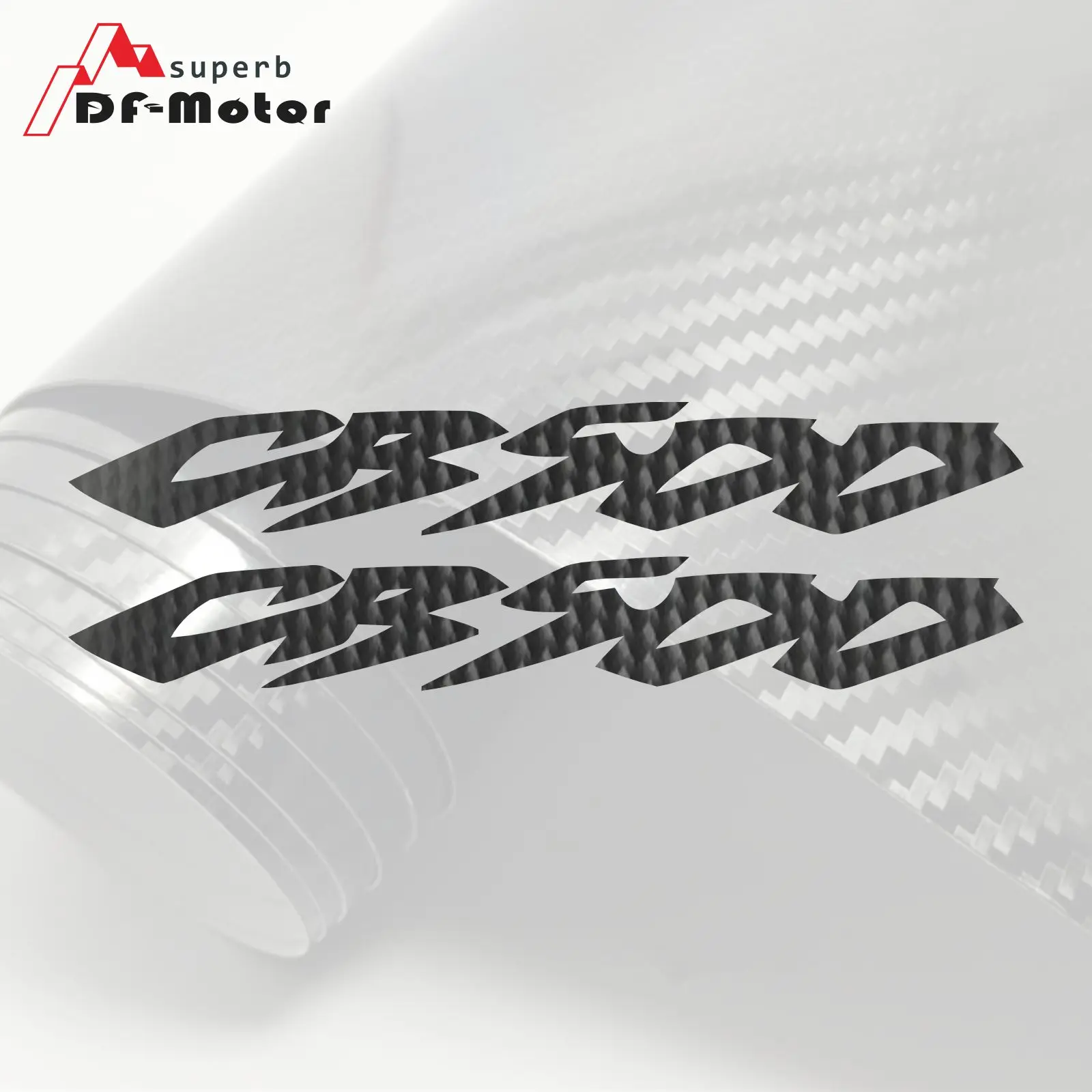 

8Inch 5D Carbon Fiber Sticker Decal Motorcycle Car Sticker Wheels Fairing Helmet Sticker DIY Fit for Honda CB 500 CB500